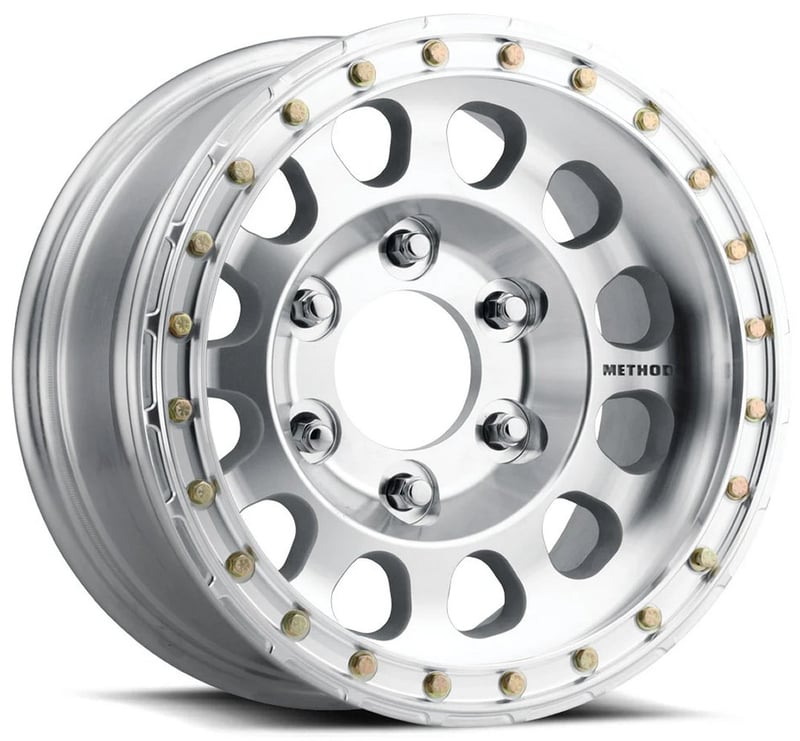 17x9 method race mr103 beadlock raw machined 6x6.5/165 25mm