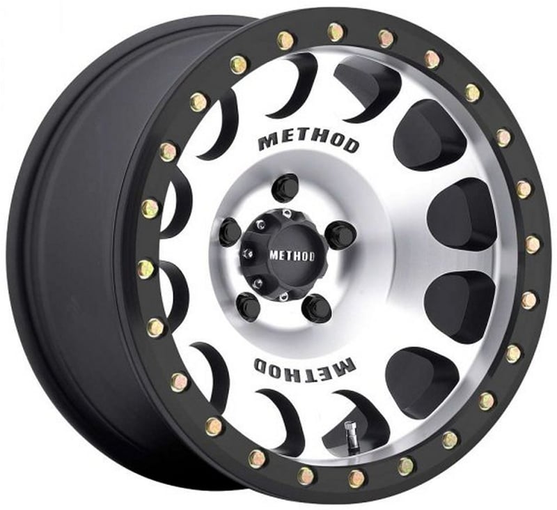 Method Race MR105 Beadlock Matte Black Machined