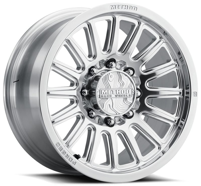 18x9 method race mr204 polished (full forged) 8x170 12mm