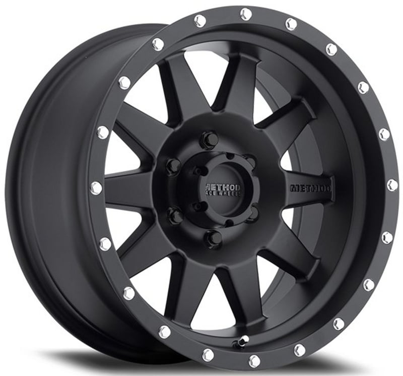 18x9 method race mr301 the standard matte black 5x5.5/139.7 -12mm