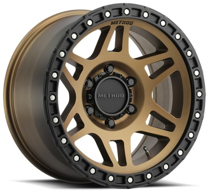 Method Race MR312 Bronze w/ Matte Black Street Lock Lip