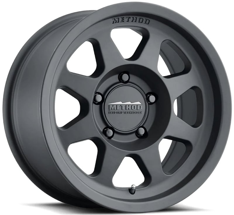 17x8.5 method race mr701 matte black (bead grip) 5x5/127 0mm