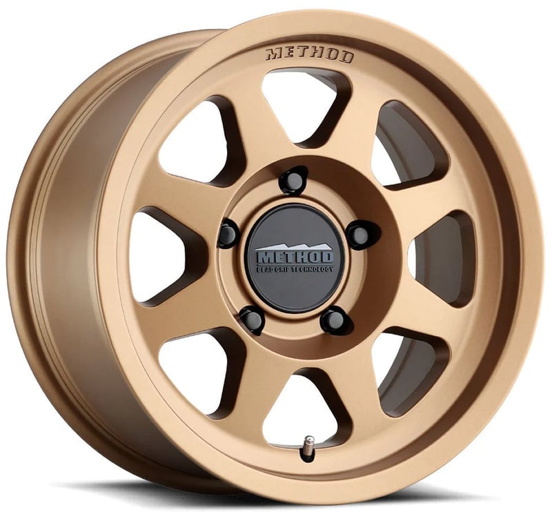 17x8.5 method race mr701 bronze (bead grip) 5x150 0mm
