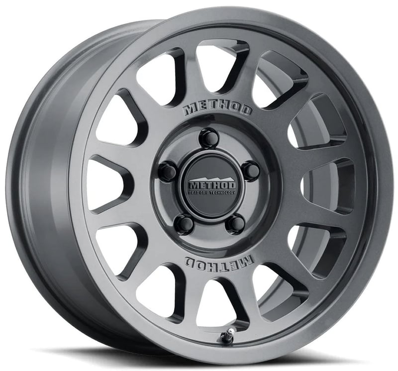 17x8.5 method race mr703 gloss titanium (bead grip) 5x5/127 0mm
