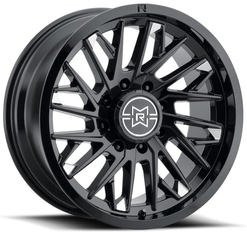 (clearance - no returns) 20x9 method race mr801 raised gloss black (8-lug) 8x170 0mm