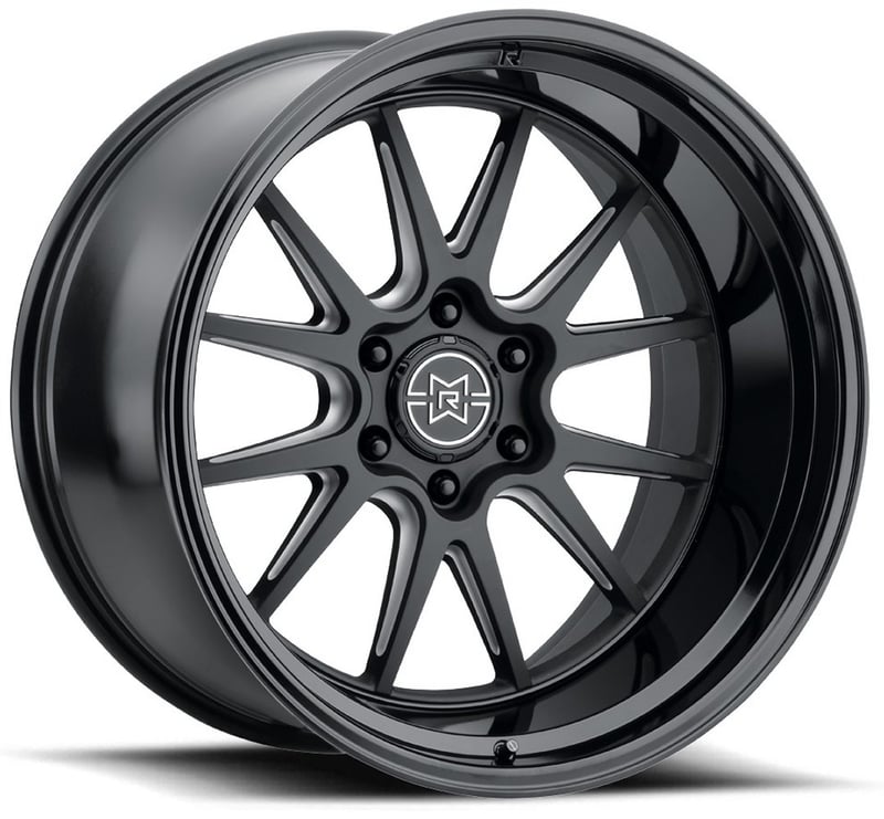 (clearance - no returns) 22x12 method race mr802 raised double black milled (* may require trimming) 6x5.5/139.7 -40mm