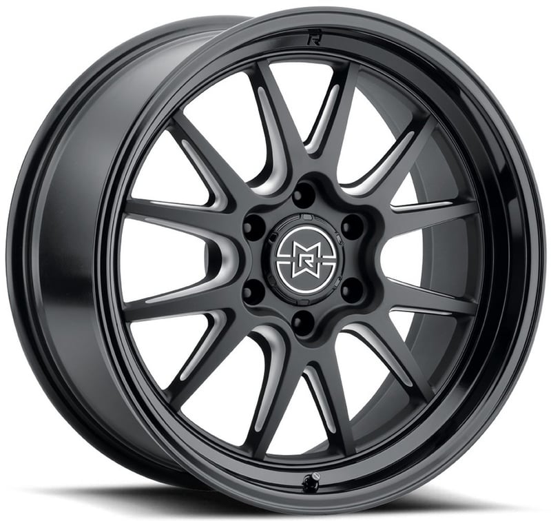 Method Race MR802 Raised Double Black Milled