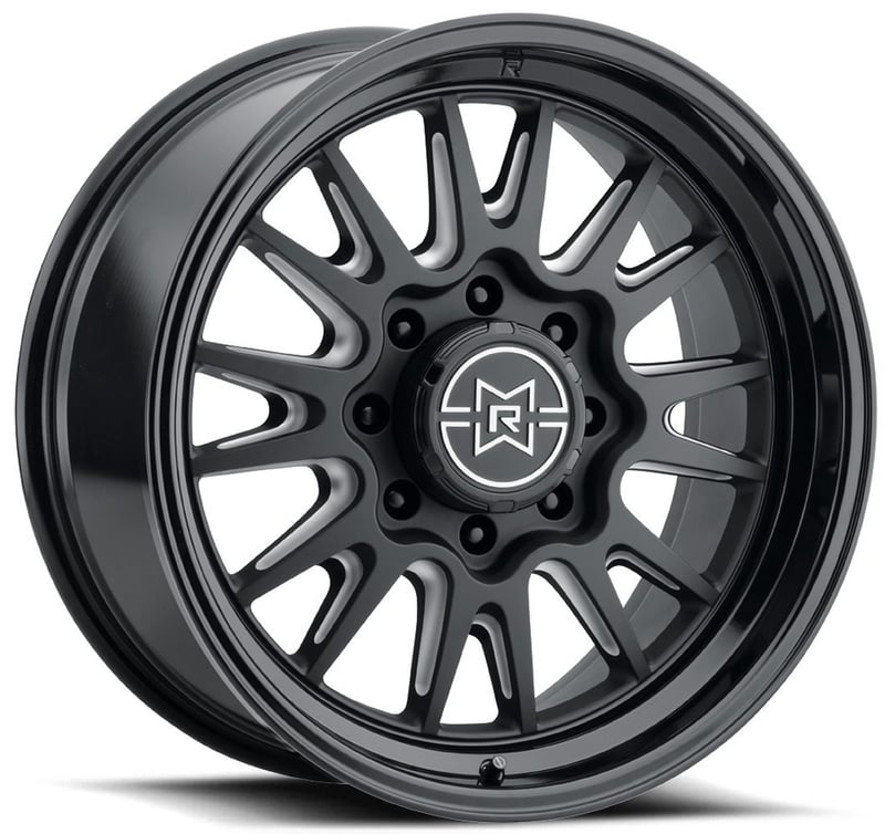 (clearance - no returns) 20x9 method race mr802 raised double black milled 8x180 0mm