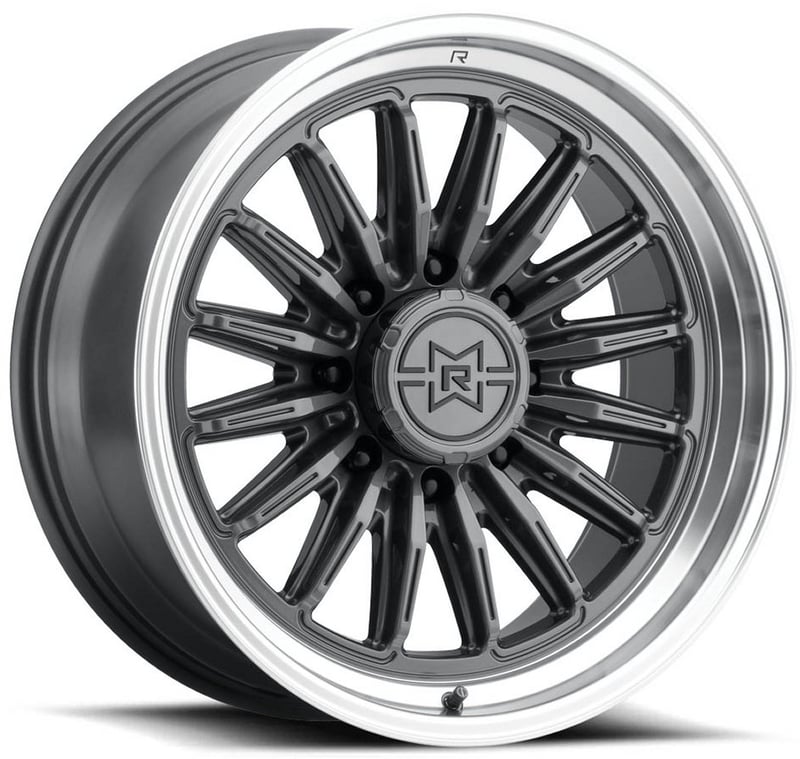 (clearance - no returns) 20x10 method race mr803 raised gloss titanium w/ machined lip (8-lug) 8x180 -18mm