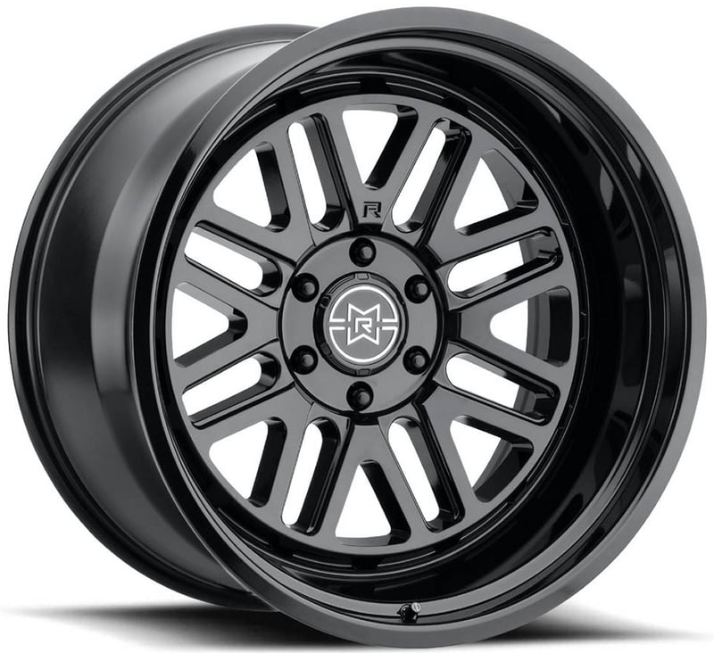 (clearance - no returns) 22x12 method race mr804 raised gloss black (* may require trimming) 6x5.5/139.7 -40mm