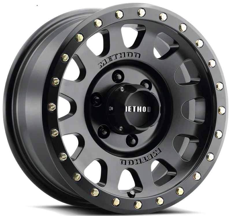 16x7 method race mr305 nv hd matte black 6x139.7/5.5 0mm