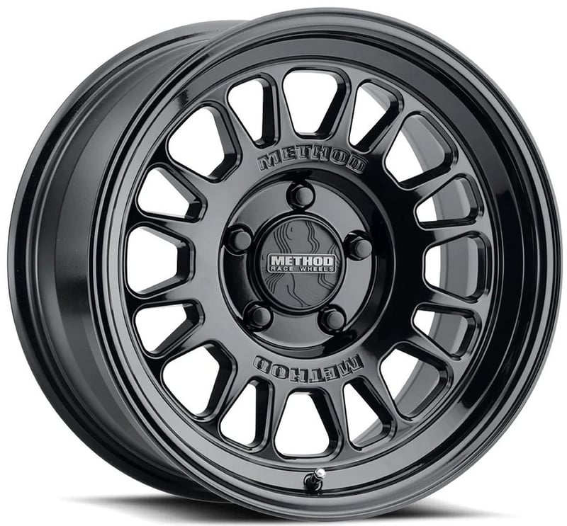 18x8.5 method race mr318 gloss black 5x150 40mm