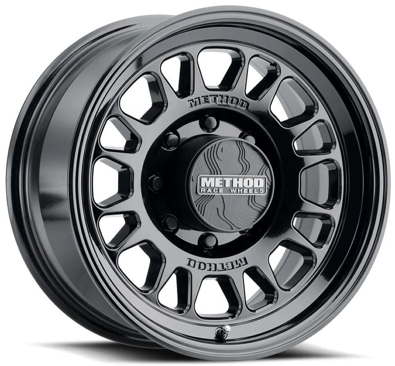 18x9 method race mr318 gloss black 8x6.5/165 18mm