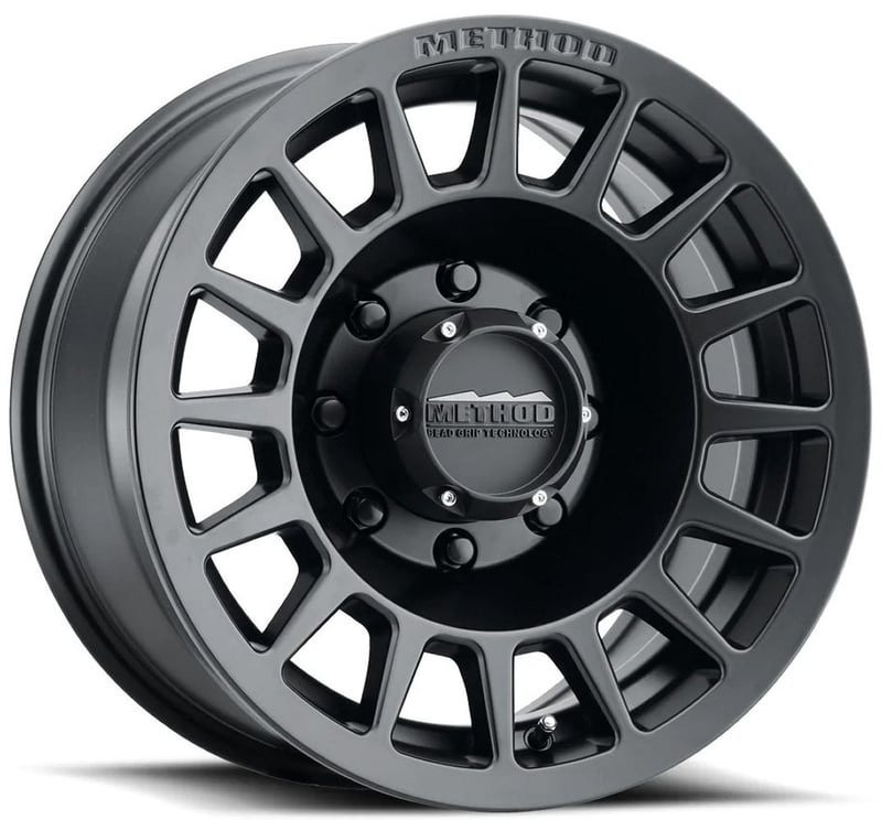 18x9 method race mr707 matte black (bead grip) 8x180 18mm