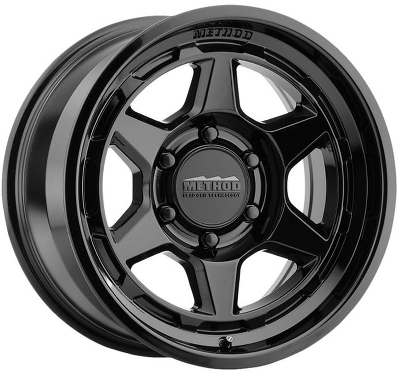 17x8.5 method race mr708 bead grip gloss black 6x5.5/139.7 25mm