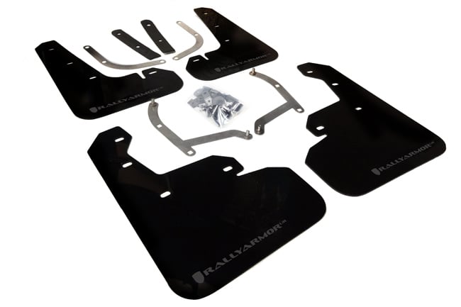 rally armor 2017-2022 impreza ur black mud flap w/ grey logo mf45-ur-blk/gry