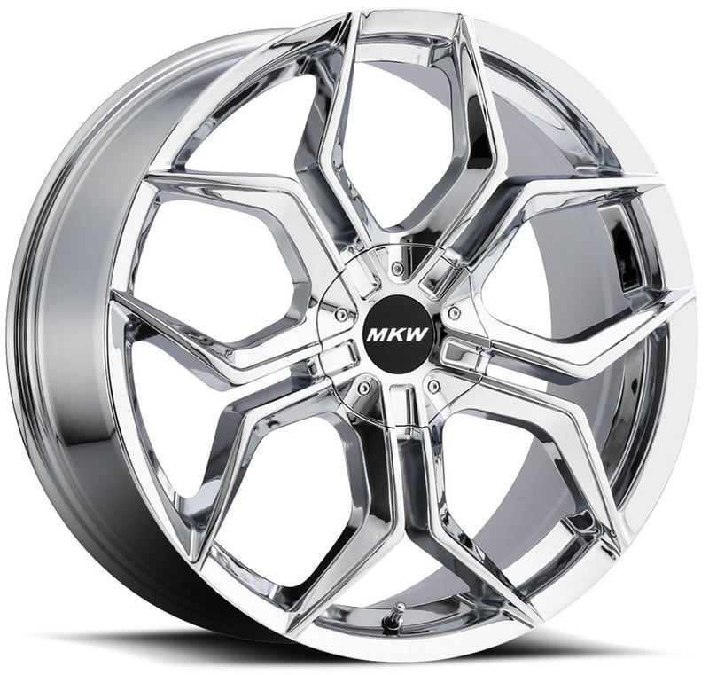 20x8.5 mkw m121 chrome 5x4.5/114.3 5x120 35mm