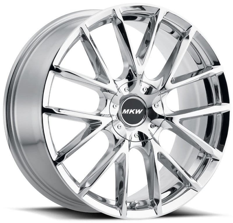 20x8.5 mkw m123 chrome 5x4.5/114.3 5x120 40mm