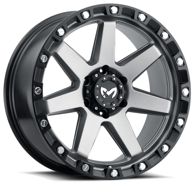 matte black w/ dark tint20x9 mkw off-road m203 matte grey 6x5.5/139.7 1mm