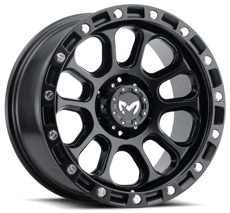 (special pricing) 20x9 mkw off-road m204 satin black 5x5/127 1mm