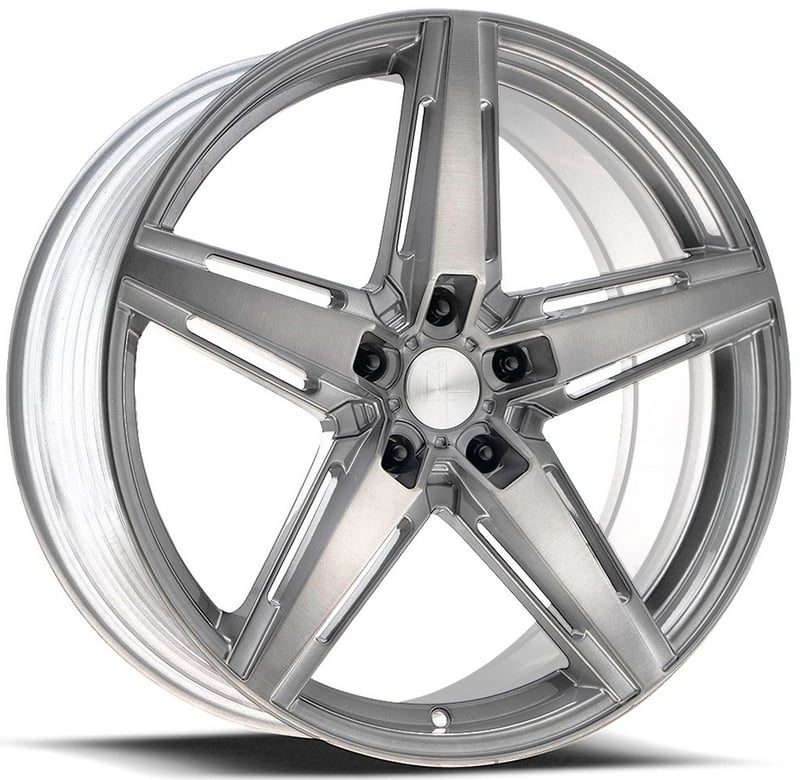 20x10.5 modern luxury mlf10 brushed titanium (flow formed) 5x120 45mm