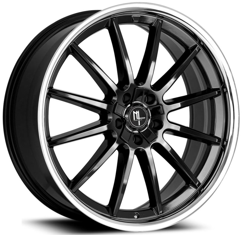Modern Luxury MLF14 Gloss Black w/ Chrome SSL
