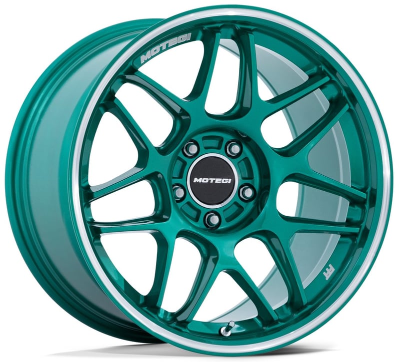 Motegi MR158 Hokkaido Green w/ Machined Lip