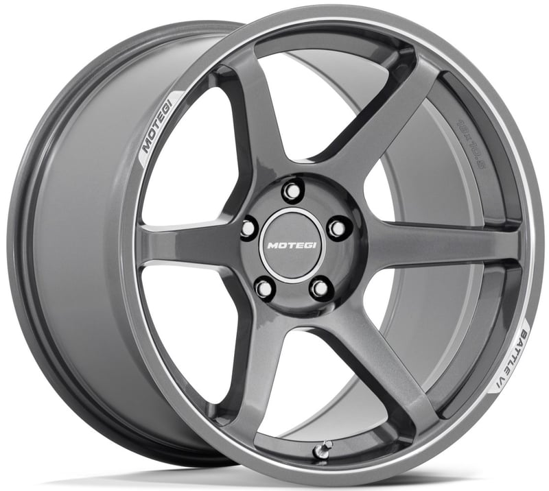 18x9.5 motegi mr160 gloss gunzilla w/ machined lip 5x4.5/114.3 25mm