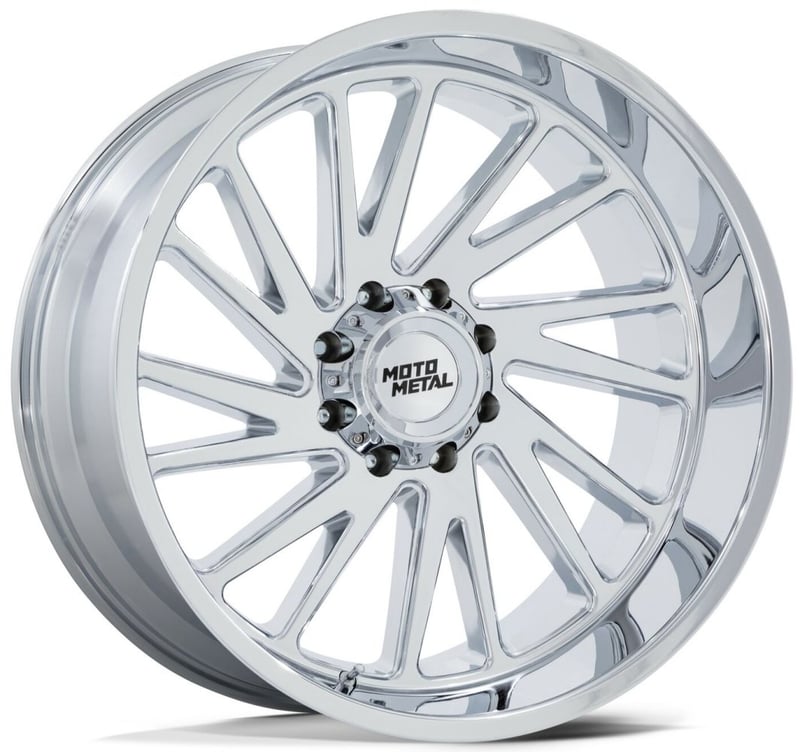 (clearance - no returns) 22x10 moto metal mo811 chrome 6x5.5/139.7 -18mm 