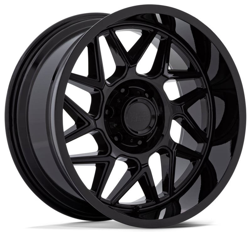 Moto Metal MO812 Turbine Gloss Black