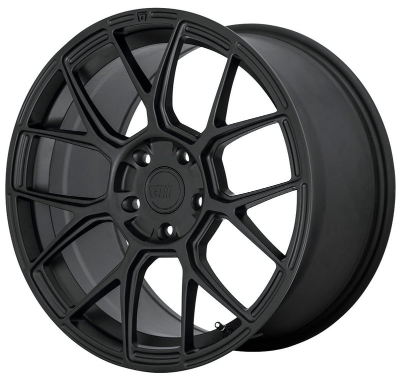 (clearance - no returns) 18x8.5 motegi mr147 cm7 satin black 5x112 35mm