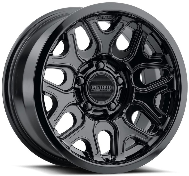 (clearance - no returns) 20x9 method race mr322 gloss black 5x150 12mm
