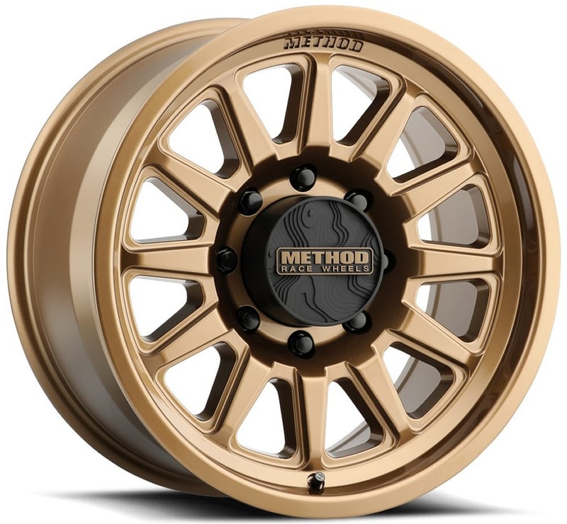 17x8.5 method race mr323 gloss bronze 8x6.5/165 0mm