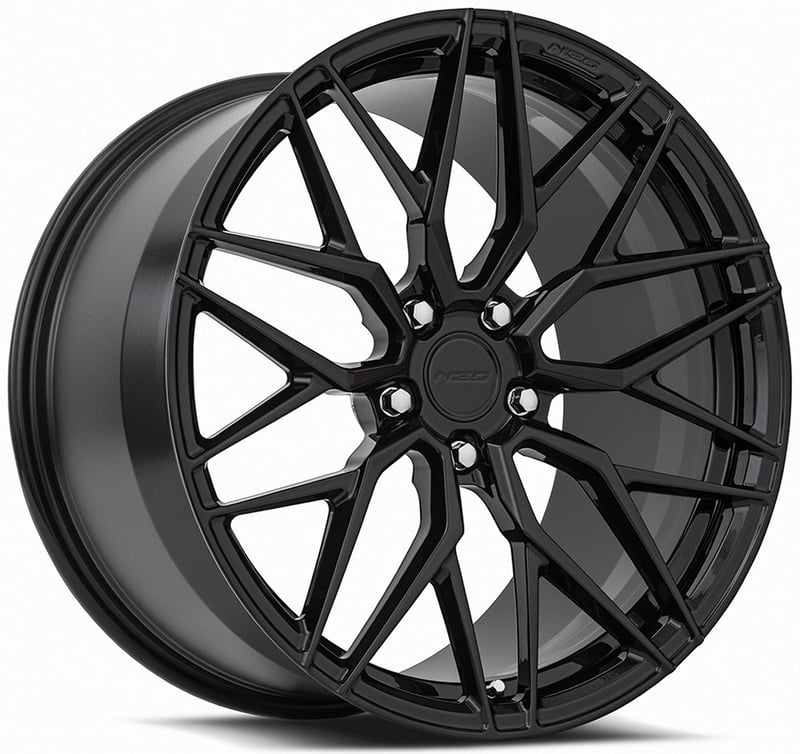 20x11 mrr forged fg-x gloss black (full forged) 5x120 48mm
