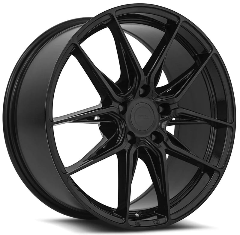 20x11 mrr ground force gf13 gloss black (camaro) (custom) 5x120 43mm