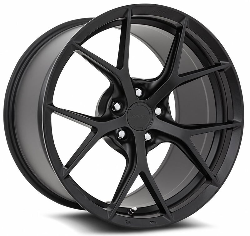 19x9.5 mrr fs06 matte black (flow formed) (custom)