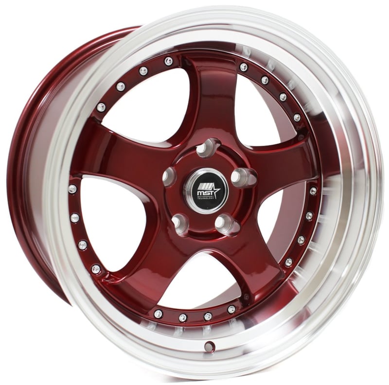 MST MT07 Candy Red w/ Machined Lip