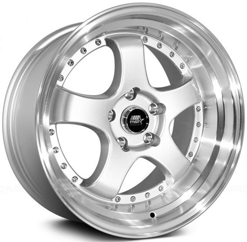 MST MT07 Silver w/ Machined Lip