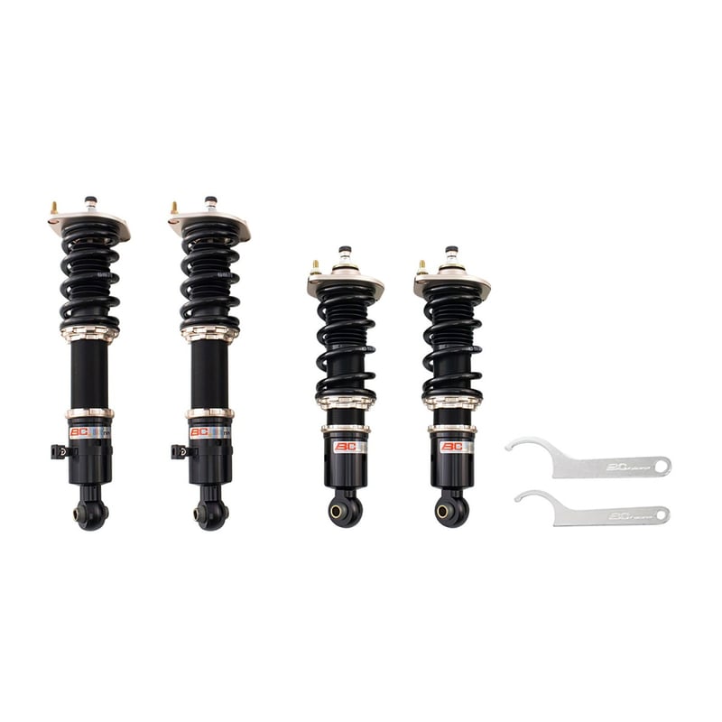 bc racing br series coilover kit for 1990-2005 mazda miata/ mx-5 (extreme low by default) n-04-br