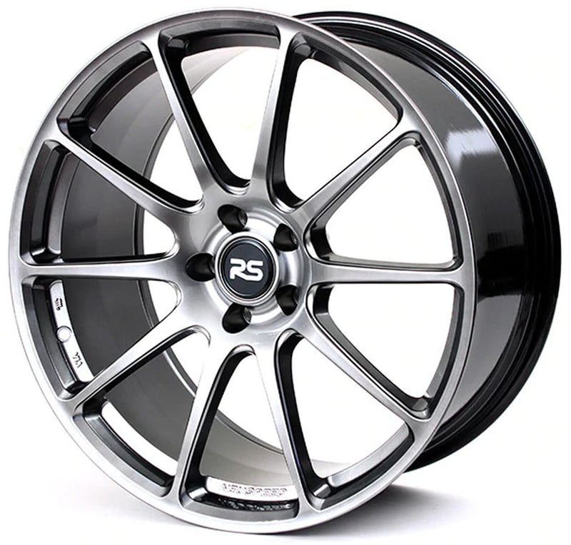 19x9.5 neuspeed rse102 gloss hyper black (flow formed) 5x112 25mm