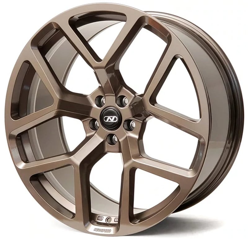 (clearance - no returns) 20x9.5 neuspeed rse103 gloss bronze (flow formed) 5x112 25mm