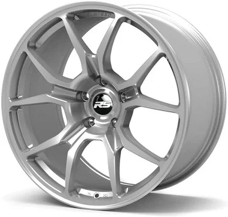 19x10.5 neuspeed rse10r gloss silver (flow formed) 5x120 35mm