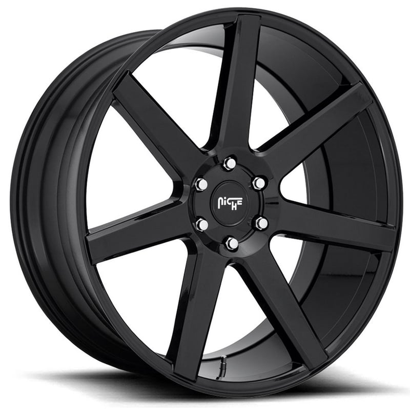 22x9.5 niche future gloss black m230 6x135 30mm