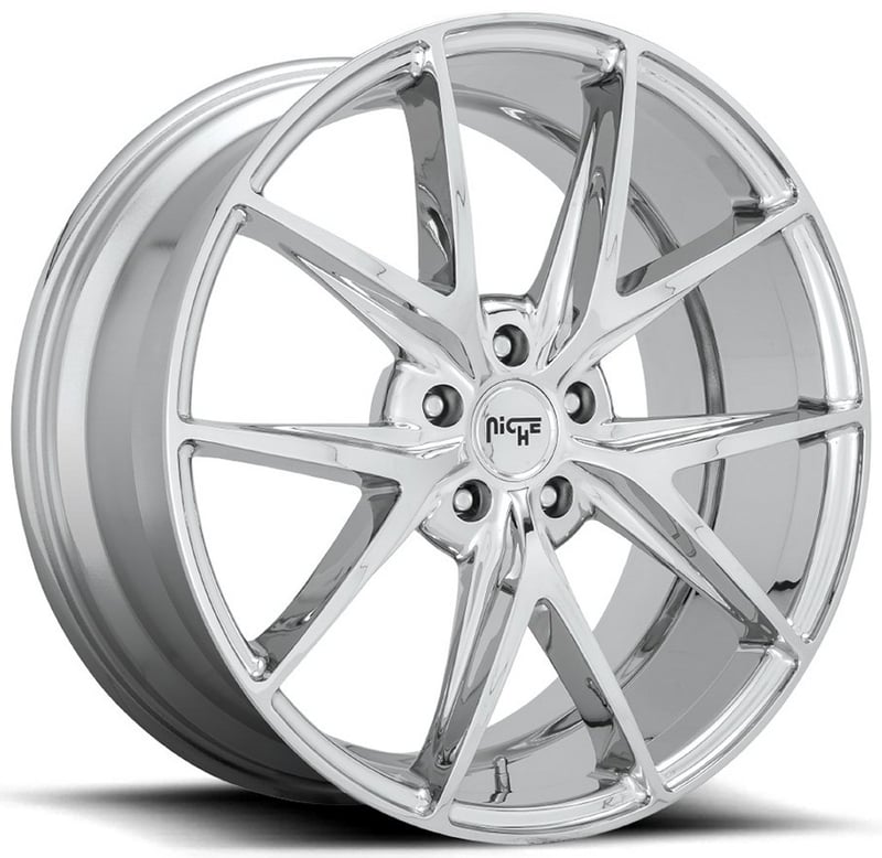 20x9 niche misano chrome m248 5x120 35mm