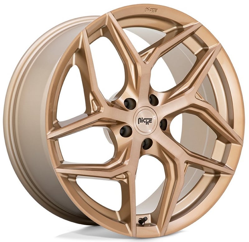 (clearance - no returns) 20x10.5 niche torsion platinum bronze m267 5x112 27mm