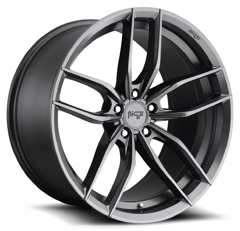 18x9.5 niche vosso anthracite m204 5x120 35mm