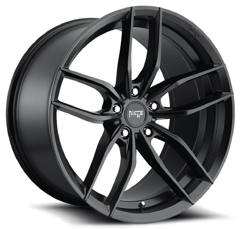 17x8 niche vosso satin black m203 5x100 40mm