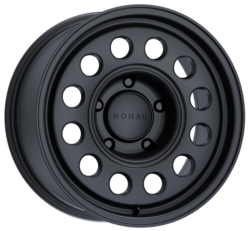 17x8.5 nomad off-road 501 convoy satin black (flow form) 5x150 -10mm