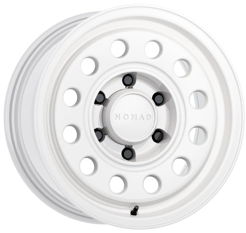 (clearance - no returns) 17x8.5 nomad off-road 501 convoy salt (flow form) 6x120 0mm