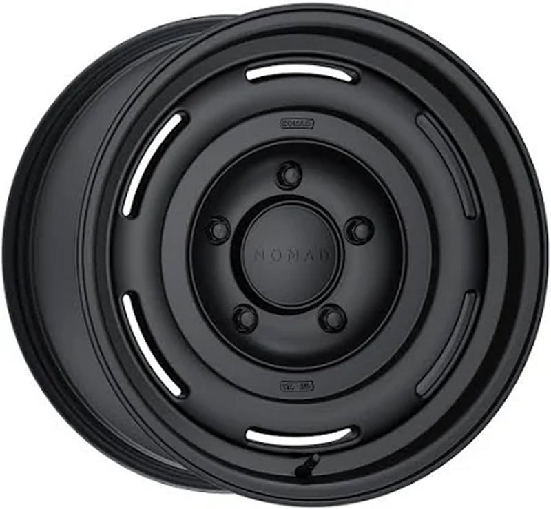 17x8.5 nomad off-road 504 field vintage satin black (flow form) 5x150 0mm